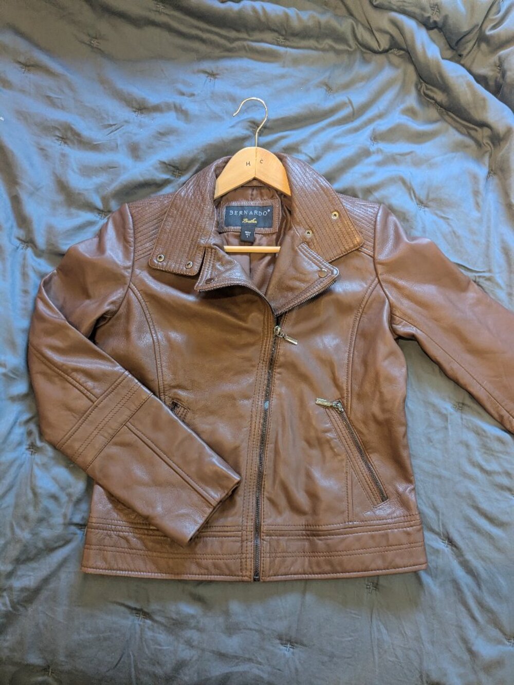 Womens Brown Leather Jacket